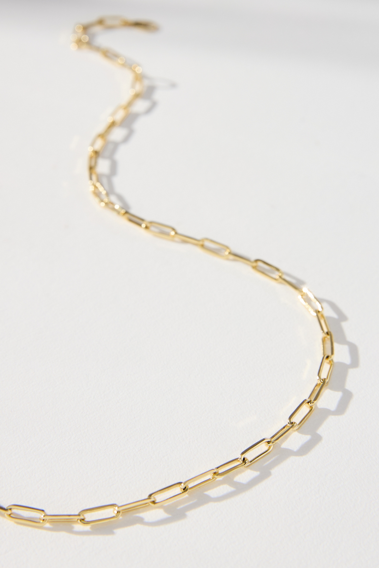 Ana Luisa Laura Bold Link Chain Necklace