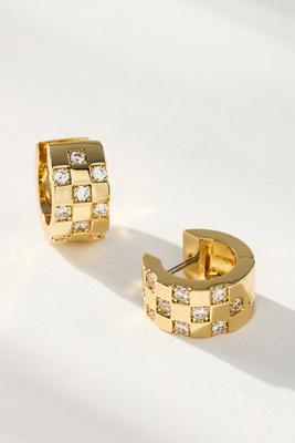 Ana Luisa Eden Small Hoop Earrings In Gold