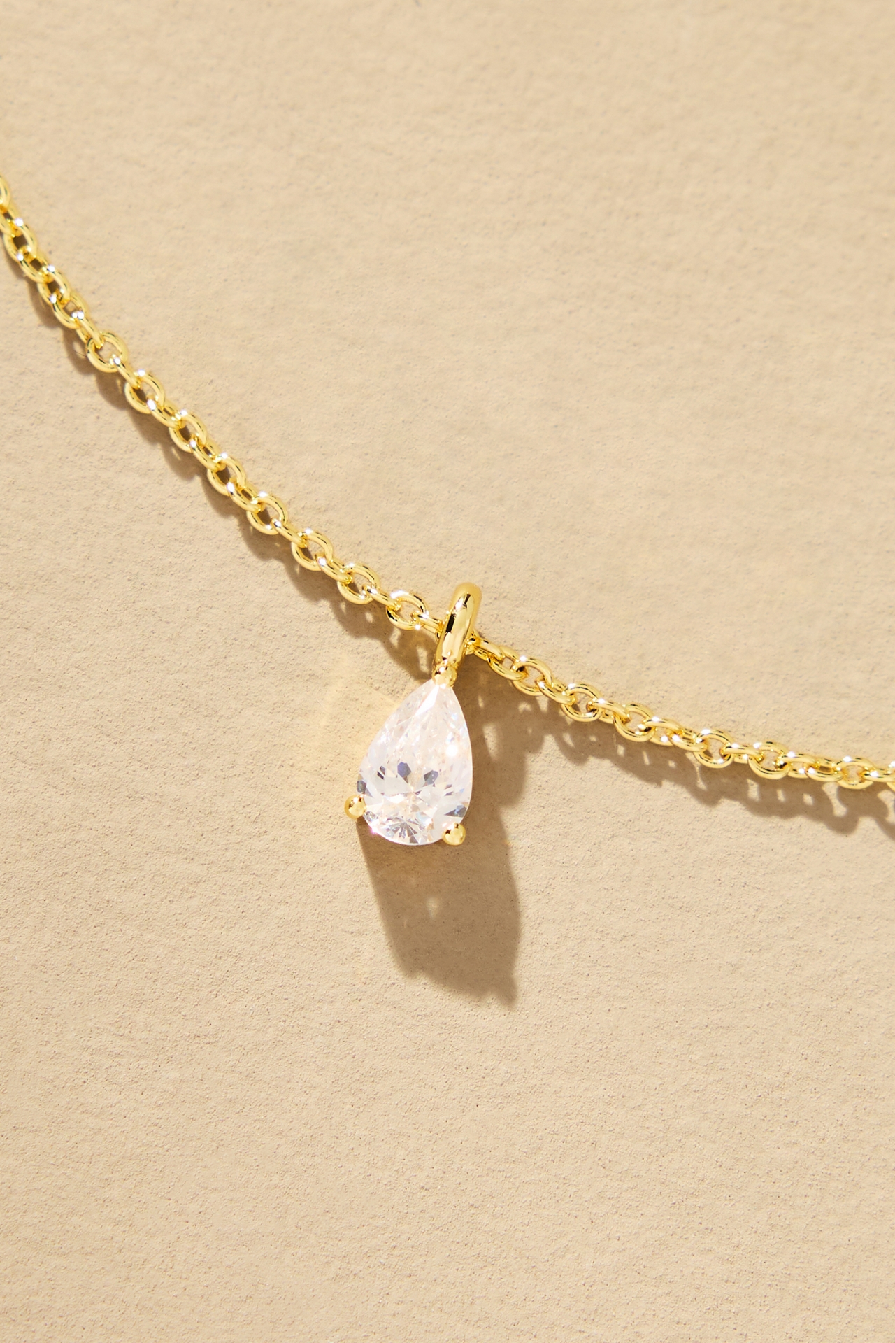 Ana Luisa Elise Delicate Solitaire Pendant Necklace