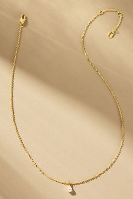 Ana Luisa Elise Delicate Solitaire Pendant Necklace
