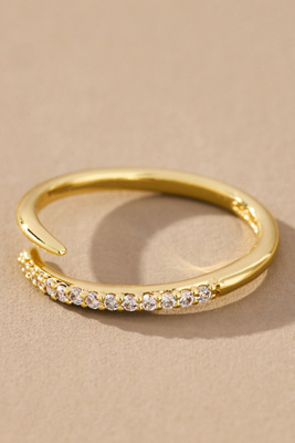 Ana Luisa Oren Claw Ring In Gold