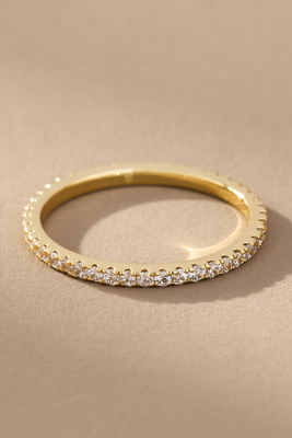 Ana Luisa Céline Eternity Ring In Gold