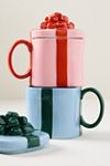 Cadeau Lidded Stoneware Mug