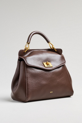 Jw Pei Lucia Classic Top Handbag In Brown