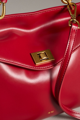 JW PEI Borsa A Mano Lucia In Pelle Vegana – Accessori Dorati, Tracolla Regolabile E Rimovibile, Chiusura Con Cerniera, Tasche Interne, Capiente Per IPhone 16 Pro Max – Perfetta Per Tutti I Giorni