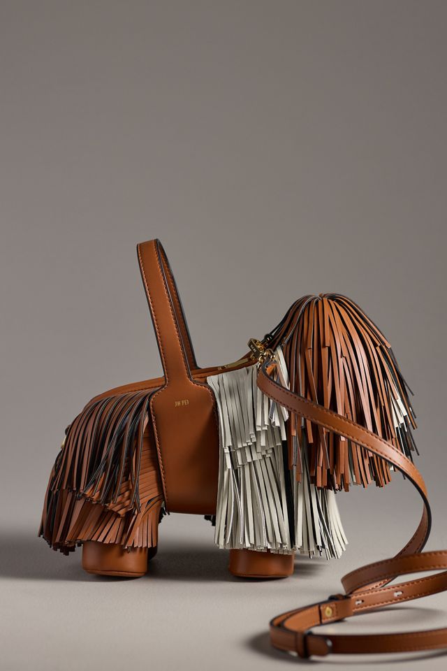 JW PEI Fringe Dog Shoulder Bag #2