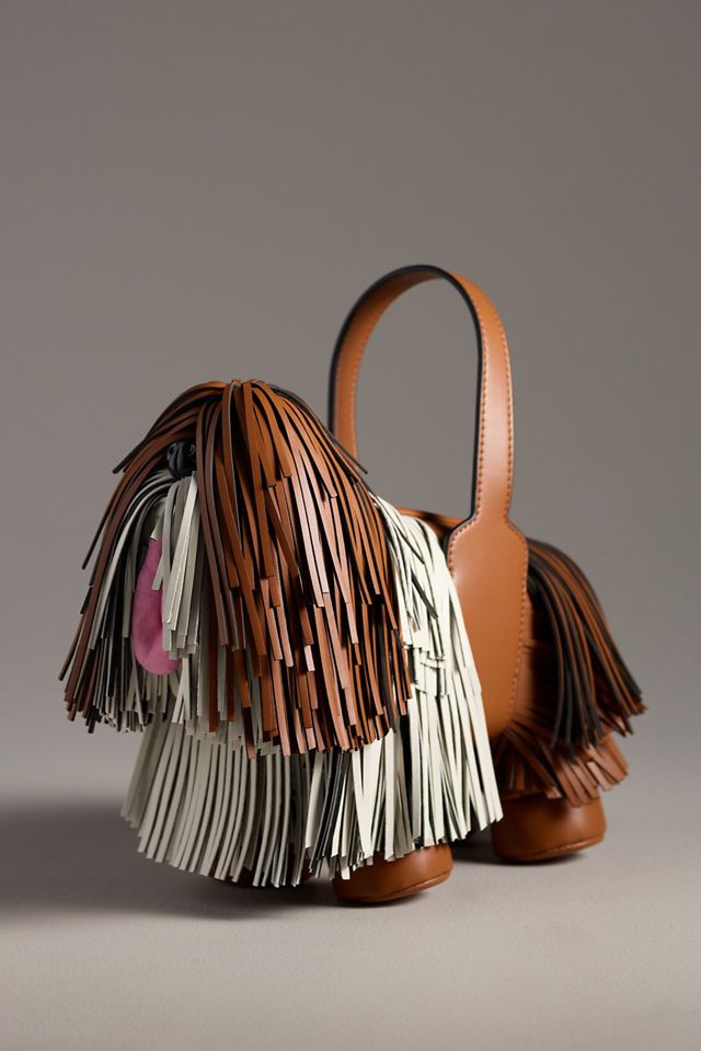 JW PEI Fringe Dog Shoulder Bag #1