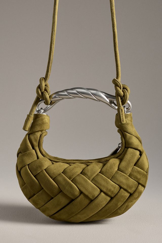 JW PEI Orla Woven Faux-Suede Handbag #1