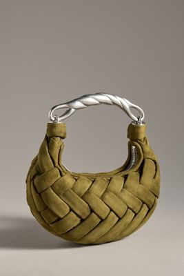 JW PEI Orla Woven Faux-Suede Handbag
