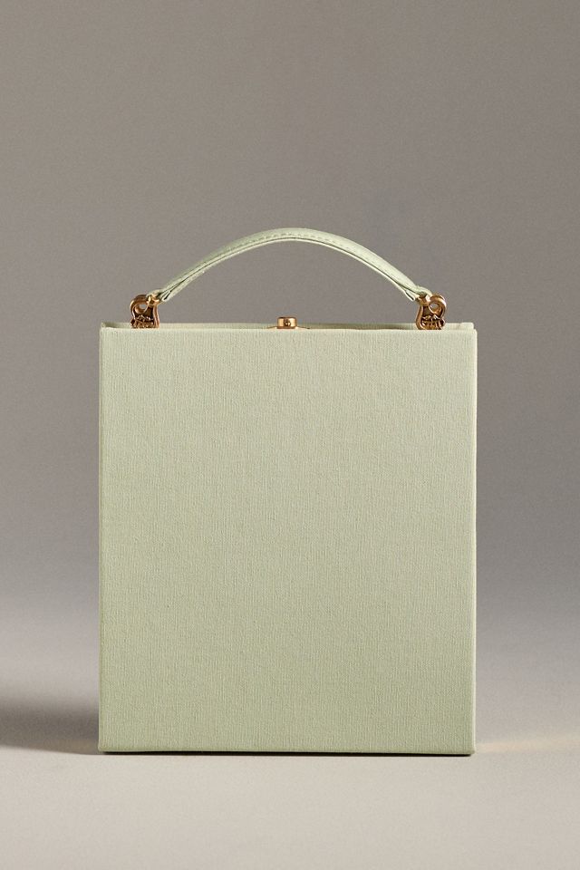 JW PEI Champagne Embroidered Clutch #1