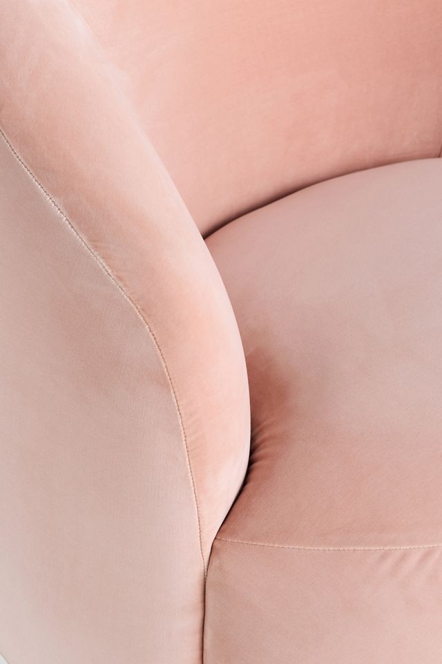 Cosette Velvet Swivel Chair #5