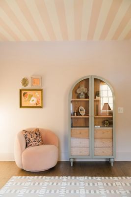 Cosette Velvet Swivel Chair