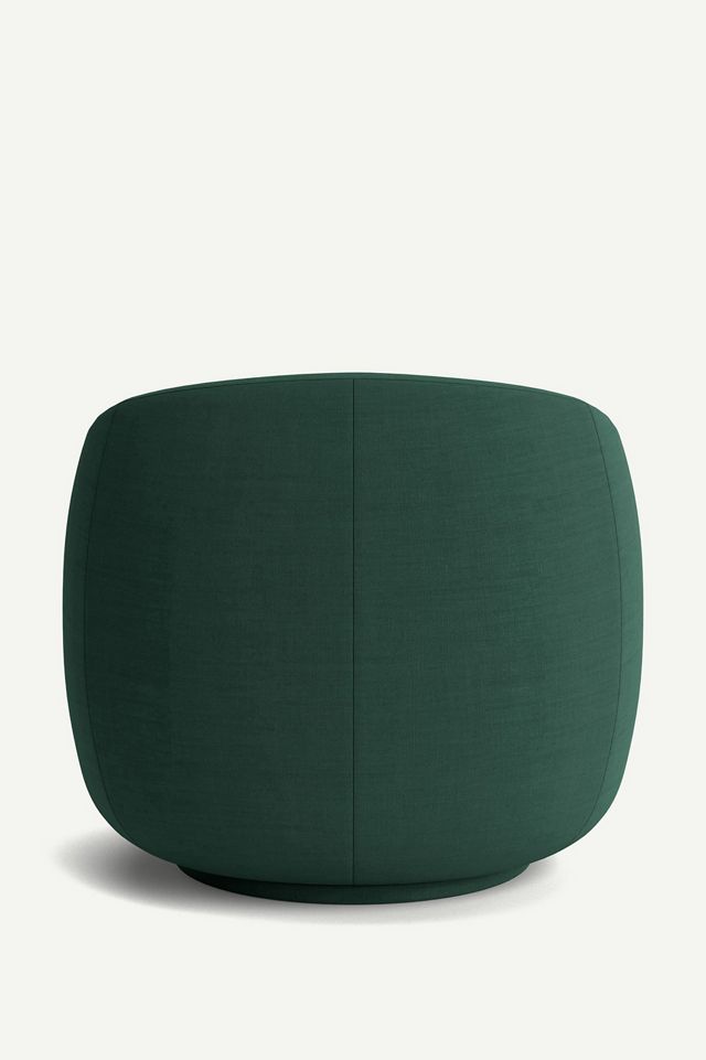 Cosette Linen Swivel Chair #3