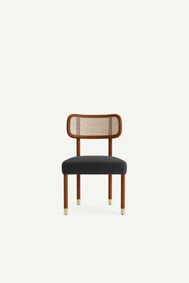 Heatherfield Performance Velvet Walnut Dining Chair