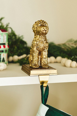 Animal Icon Retriever Stocking Holder - Doodle