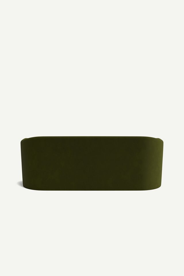 Sculptural 83" Performance Velvet Sofa #3
