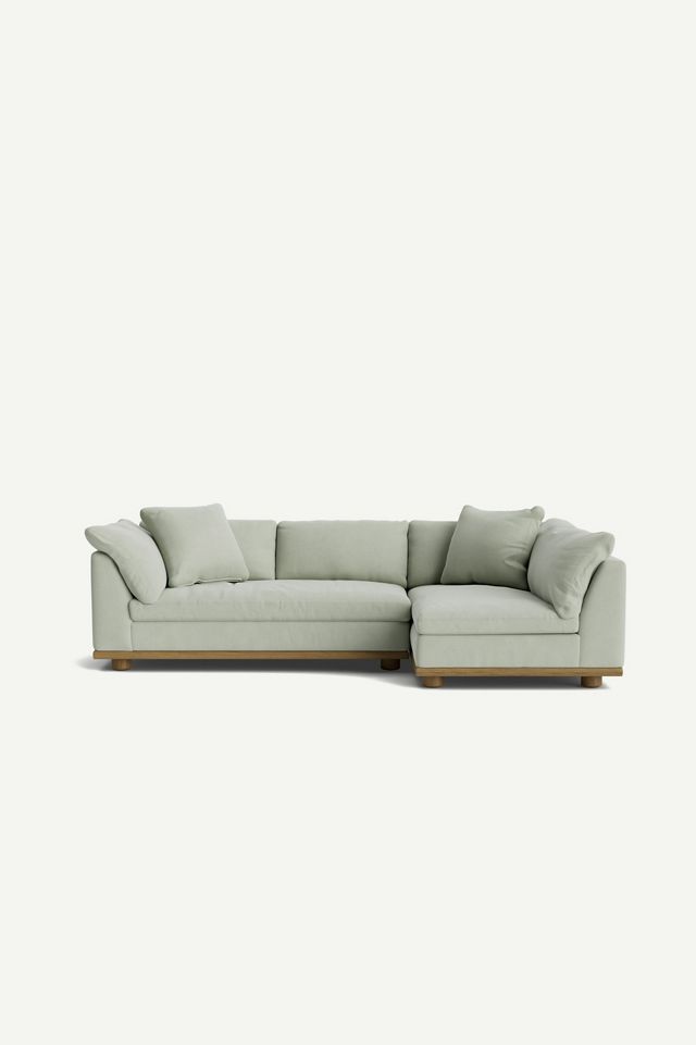 Saguaro 108” Performance Linen Sectional #4