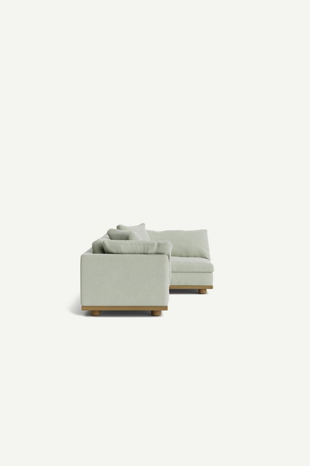 Saguaro 108” Performance Linen Sectional #6