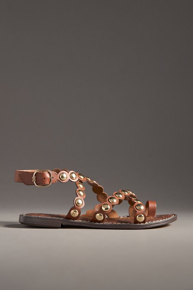 Sam Edelman Gloria Ankle Strap Studded To-Ring Sandals #1