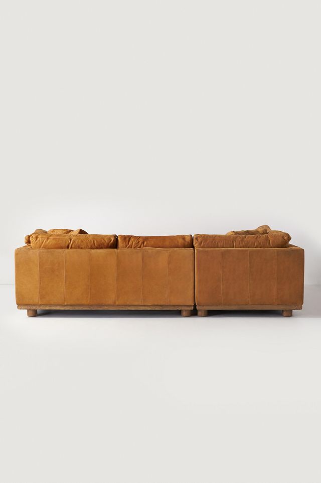 Saguaro 130" Leather Sectional #3