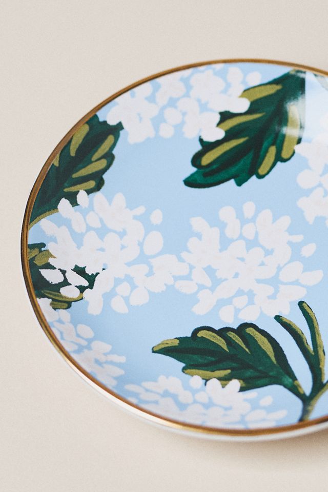 Hydrangea Porcelain Ring Dish #1