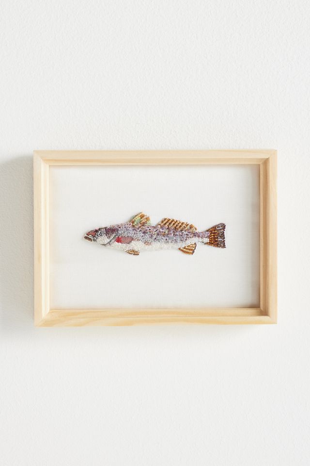 Fish Beaded Wall Art #1
