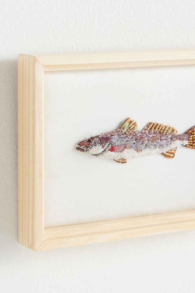 Fish Beaded Wall Art #2