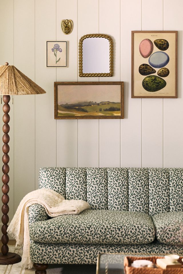 Flower Embroidered Wall Art #4