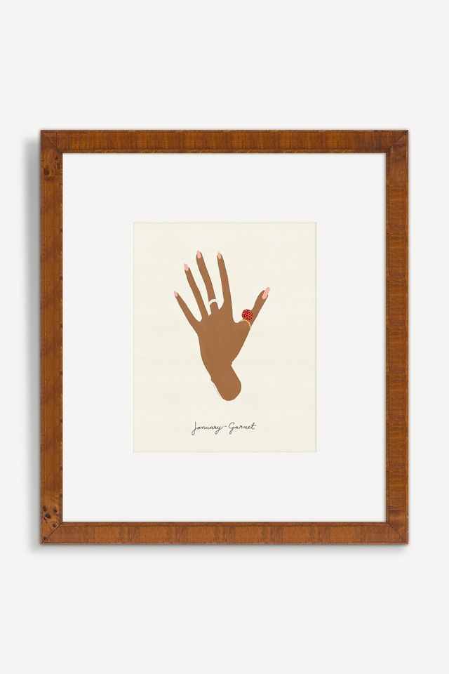 Birthstone Wall Art #1
