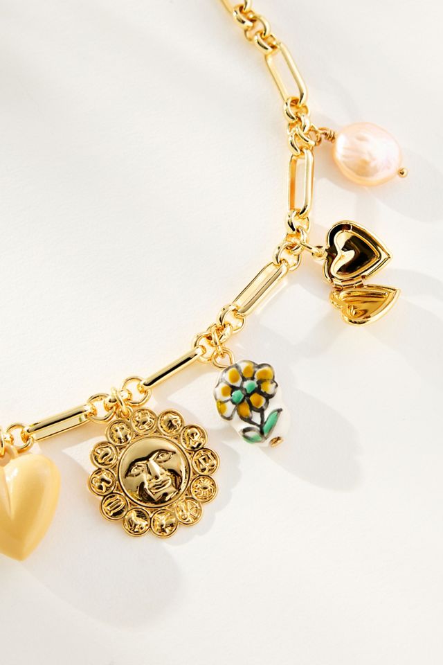Logan Tay Retro Charm Necklace #1
