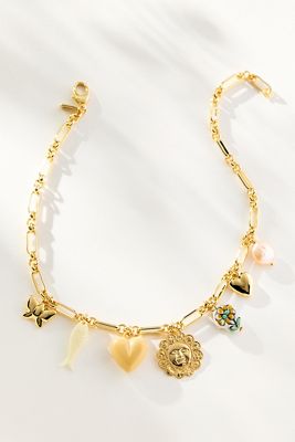 Logan Tay Retro Charm Necklace