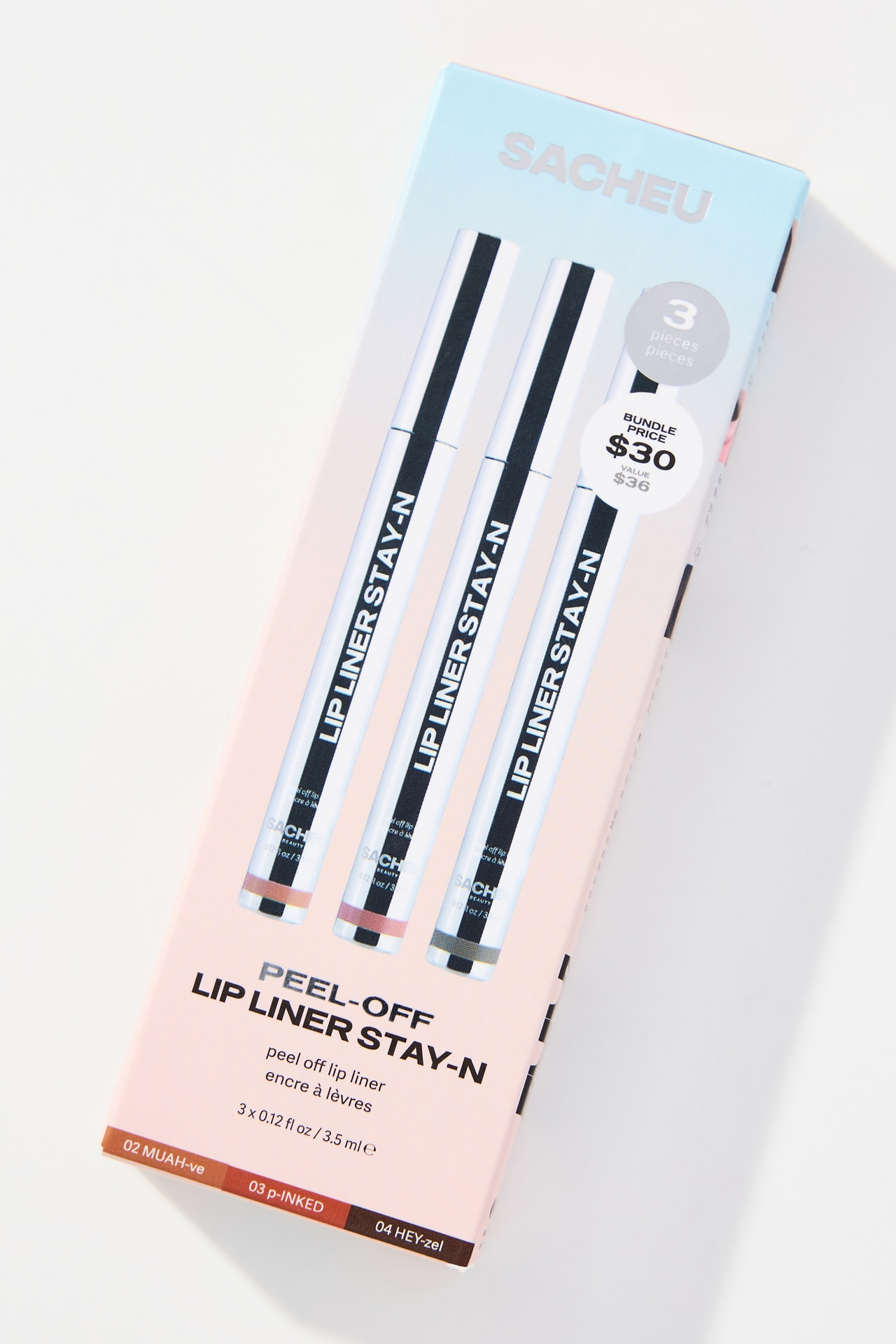 SACHEU Beauty Lip Liner STAY-N Bestseller Set