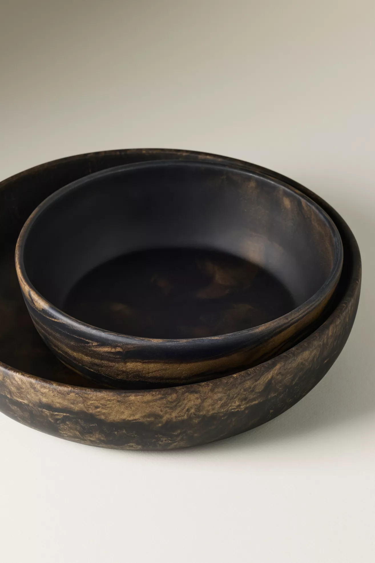 Blue Pheasant Hugo Large Resin Serving Bowl - thumbnail 7
