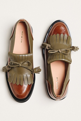 All Black Kitty Guy Loafers product page