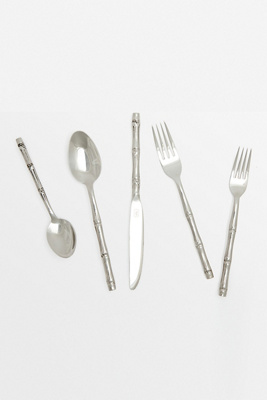 Blue Pheasant Liliana Flatware In Metallic
