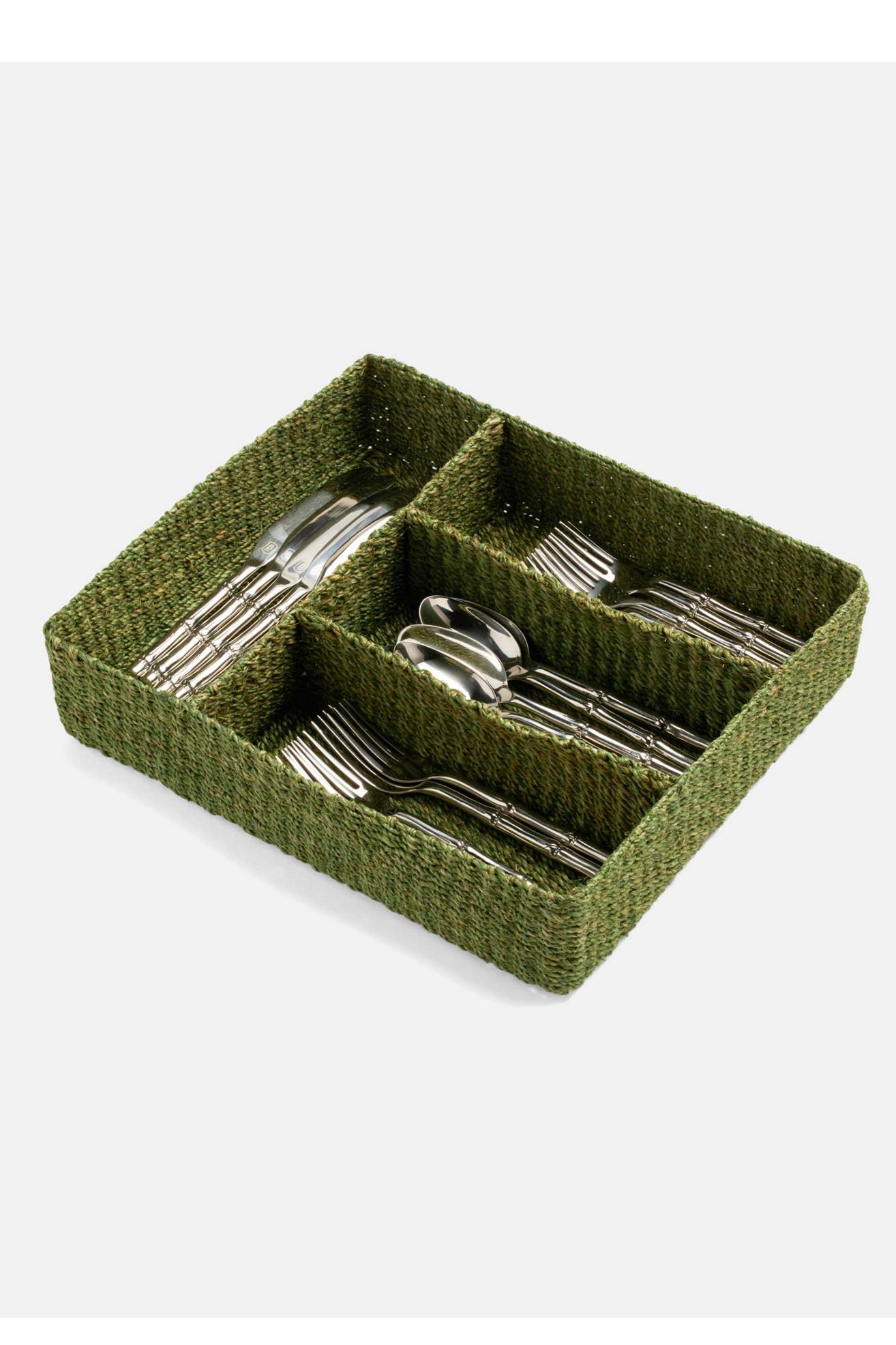 Blue Pheasant Voru Flatware Tray - Green, Standard, One Size