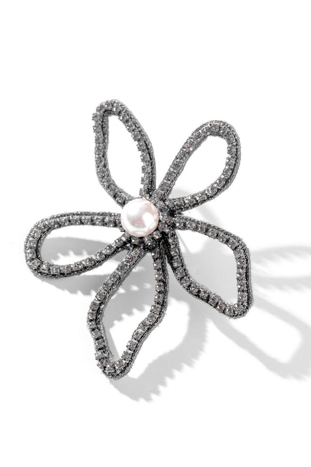 Deepa Gurnani Felicity Flower Post Earrings #1