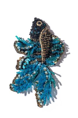 Deepa Gurnani Guppy Brooch