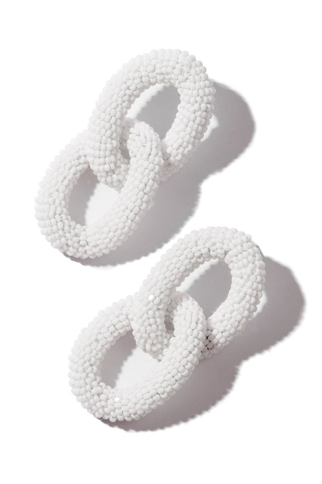 Deepa Gurnani LouLou Beaded Drop Earrings #1