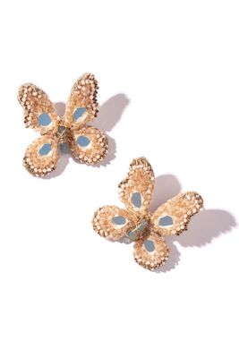Deepa Gurnani Echo Butterfly Post Earrings