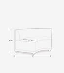Celine Curved Corner Chair