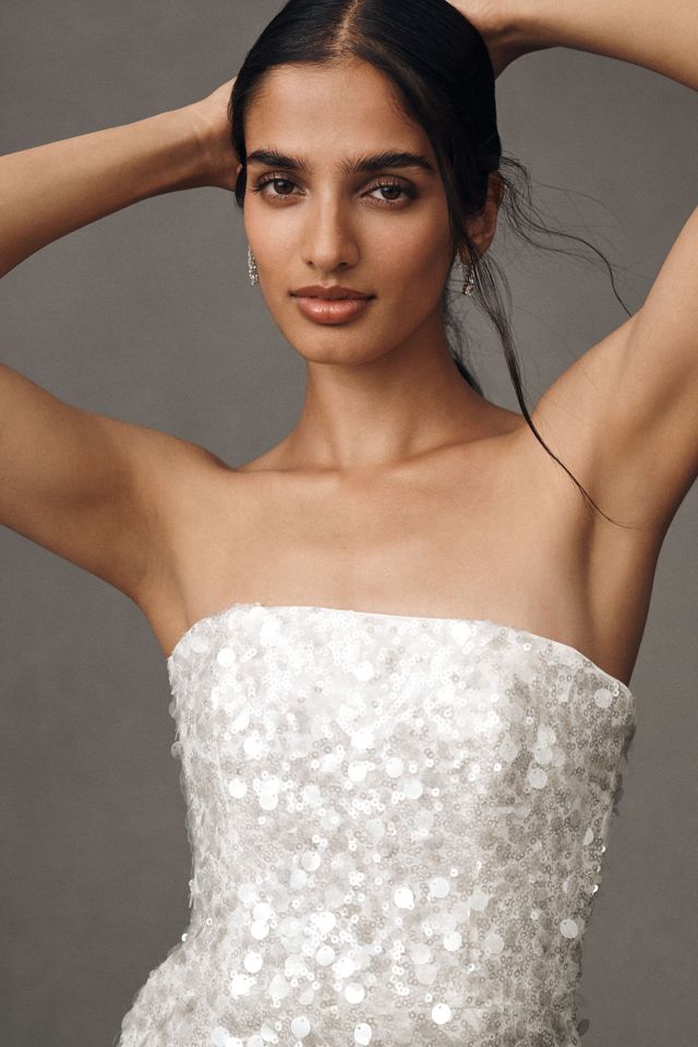 Helsi Serena Strapless Sequin Gown
