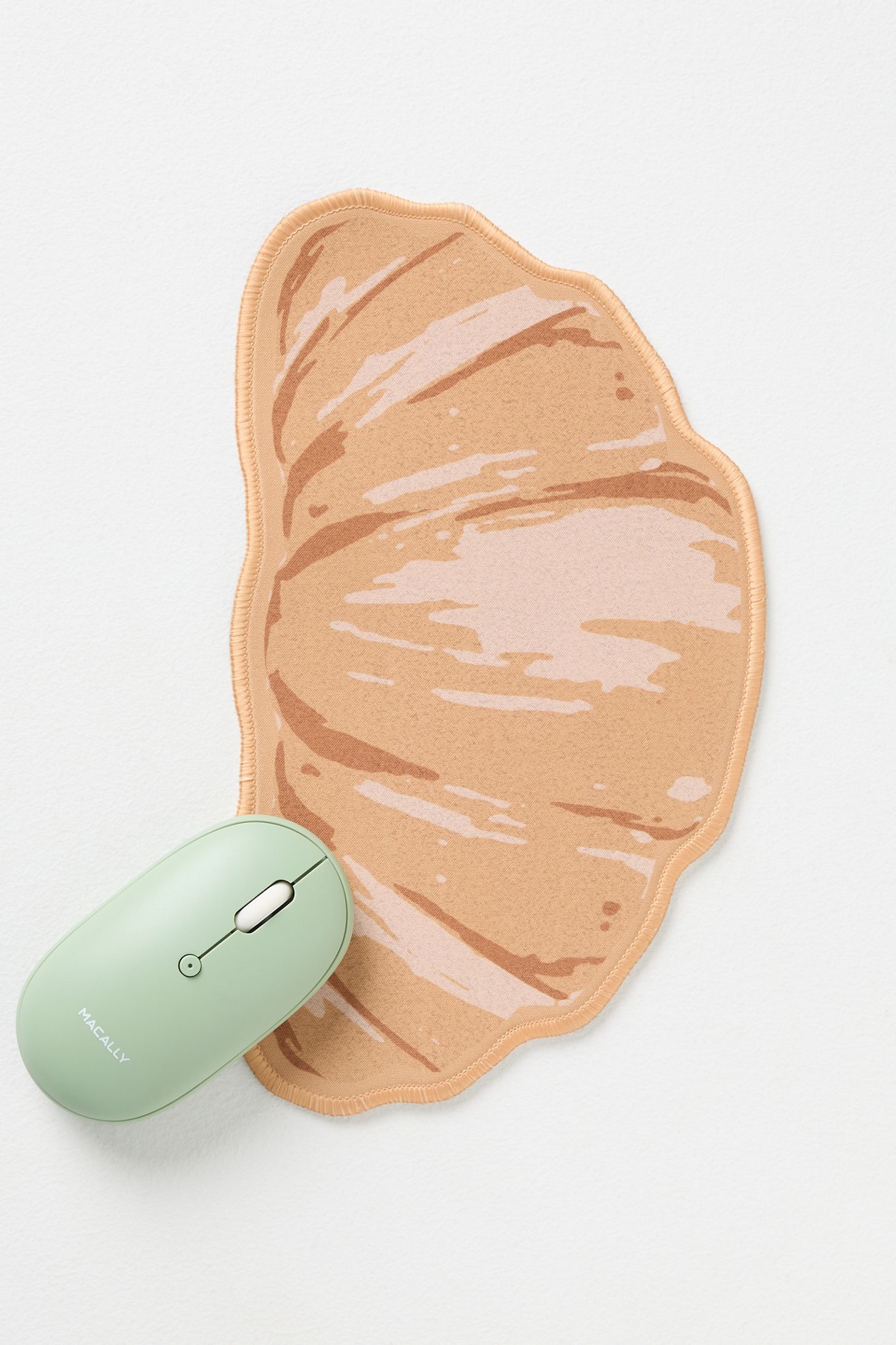 By Anthropologie Desk Mousepad - Croissant, One Size