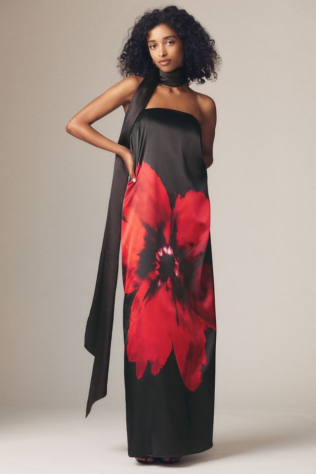 Sisters. Pearl Strapless Maxi Dress #2
