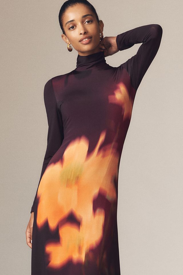 Sisters. Nova Long-Sleeve High-Neck Maxi Dress #3