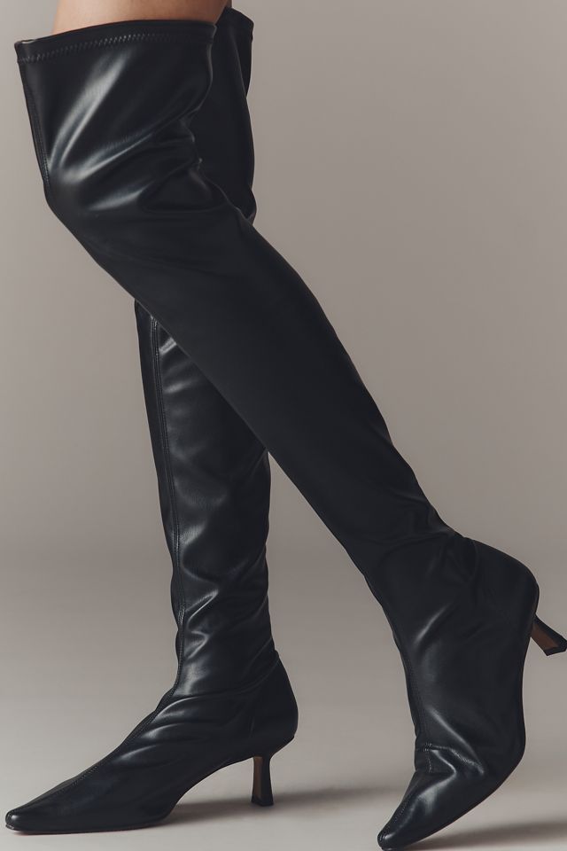 By Anthropologie Over-The-Knee Stretch Boots #1