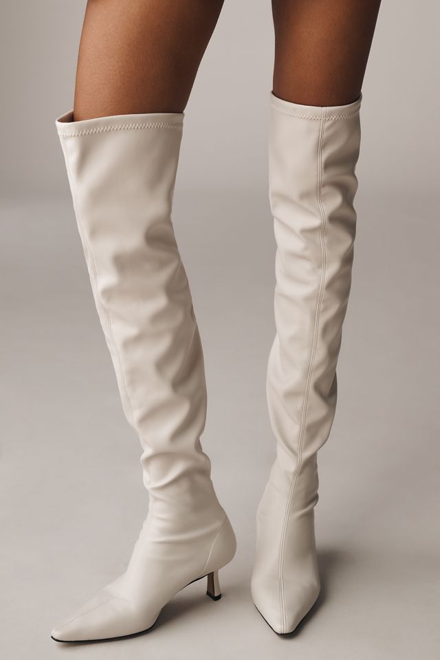 By Anthropologie Over-The-Knee Stretch Boots #1