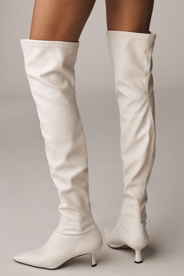 By Anthropologie Over-The-Knee Stretch Boots #2
