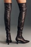 By Anthropologie Over-The-Knee Stretch Boots