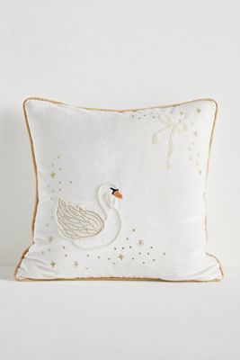 Coretta Mini Beaded Velvet Pillow